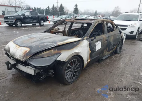 2020 Hyundai Sonata Limited из США, поврежденный, VIN 5NPEH4J27LH015169